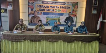 GEMPUR di Setu, Pemkab Bekasi Dorong Masyarakat Gemar Konsumsi Protein dan Sayuran