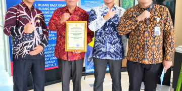 Disarpus Kabupaten Bekasi Kembali Raih Penghargaan Kearsipan